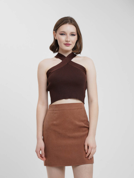 Top 82106 freesize jigarrang anaki