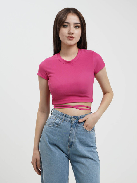 Yuqori dantel 12122 m pushti anaki