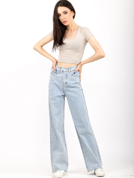9009 L ko'k jinsi shimlar anaki