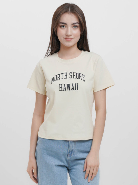 3971 freesize hawai bej rangli futbolka