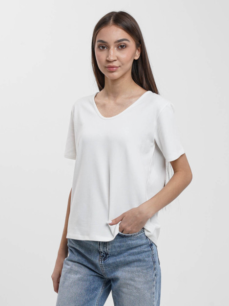 Футболка  5803 freesize белый