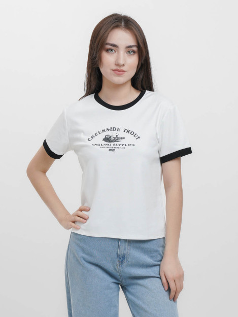 3971 freesize creekside futbolkasi oq