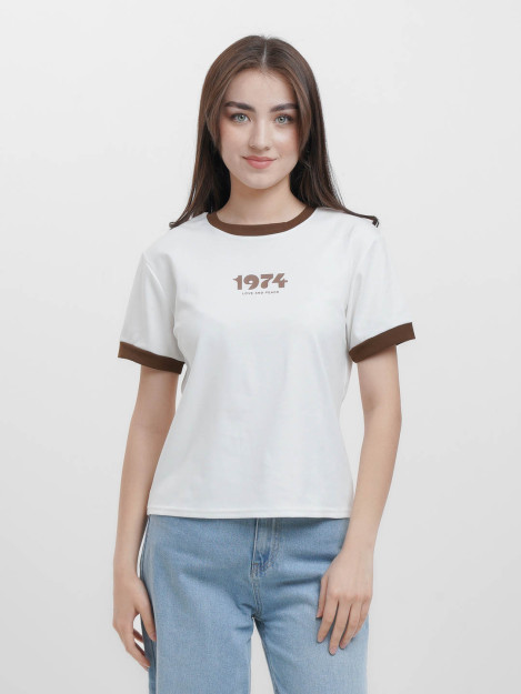 3971 freesize love peace futbolkasi oq
