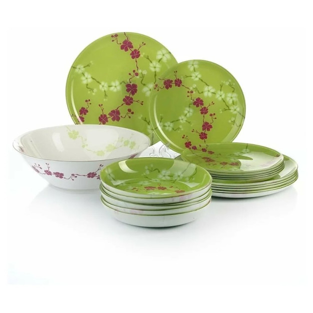 Набор столовой посуды Kashima green 19pc G9953 17893