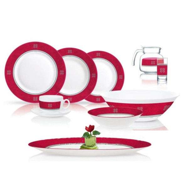 Rubis 46p DIN set n4784 17950 ovqat idishlari to'plami gipermag17950