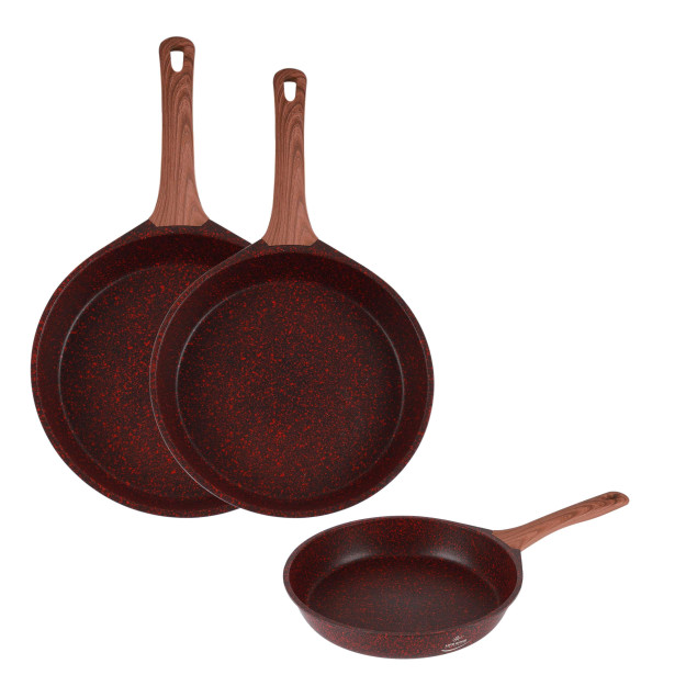 LIFEP53FSET-b 43096 yopishqoq bo'lmagan granit qoplamali Life Smile kostryulkalar to'plami gipermag43096