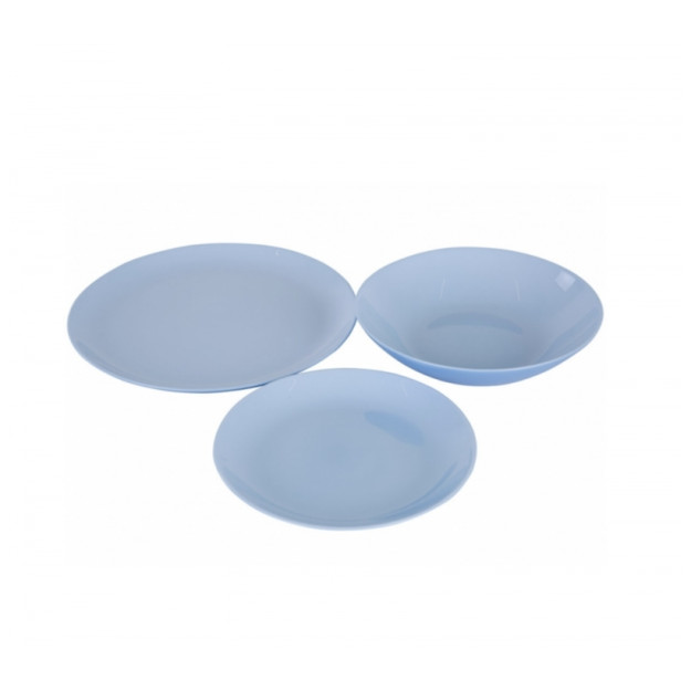 TEMPERED DIWALI LIGHT BLUE 18P p2962 17974 plitalar to'plami gipermag17974