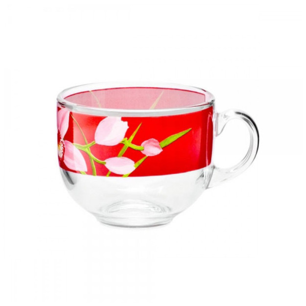 Кружка JUMBO MUG 50CL RED ORCHIS J8766 18236