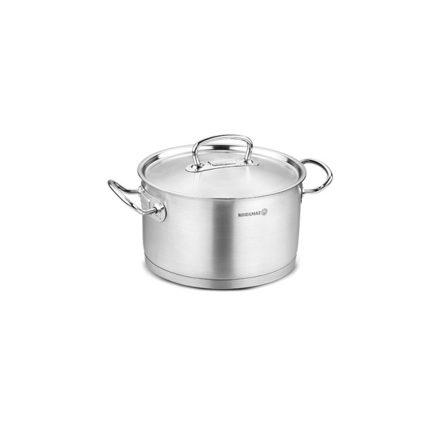 Korkmaz korroziyaga chidamli po'latdan yasalgan idish 20x11 sm / 3.5 l A1655 Perla 11548 gipermag11548