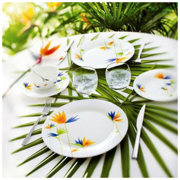 Eldorado 19pc h8447 17831 ovqat idishlari to'plami gipermag17831