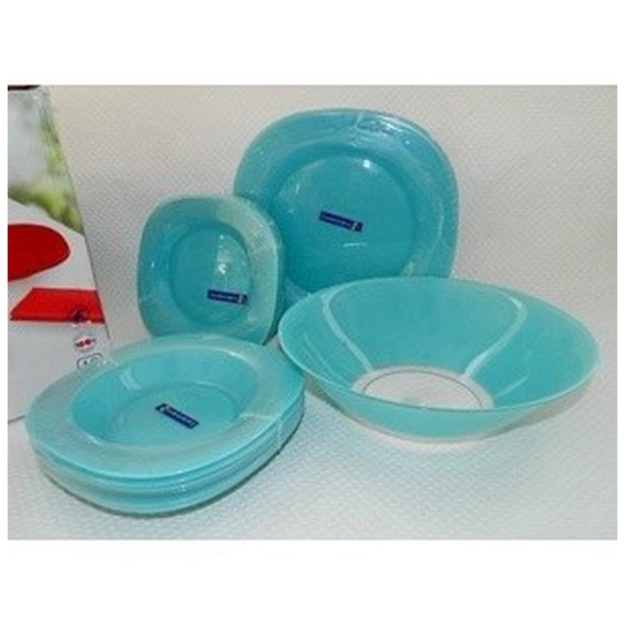 COLORAMA BLUE ovqat idishlari to'plami 19p J7761 17739 gipermag17739