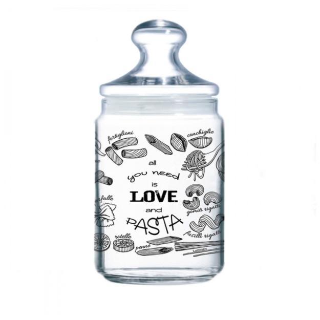 Банка LOVE PASTA JAR 1L P6016 17997