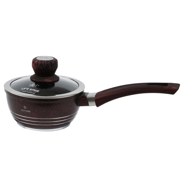 yopishmaydigan qovurilgan idish 1,3 litr 16 sm 43288 gipermag43288