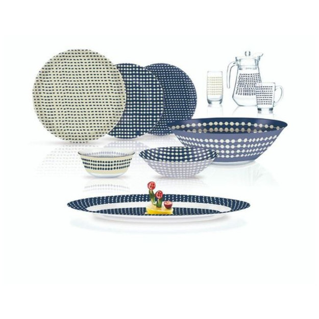 Набор столовой посуды EGEE 46P DIN SET - EG Q1819 17830