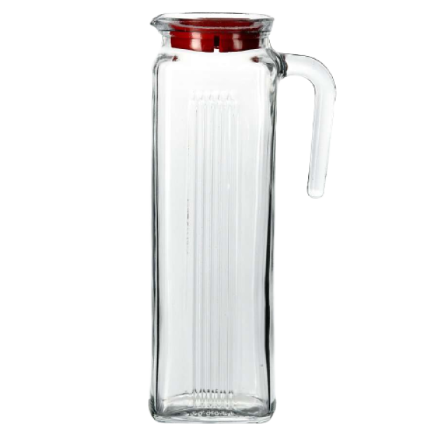 Кувшин с красной крышкой PSB FRIGO 1340мл 1шт 80052кр 1х6 24943