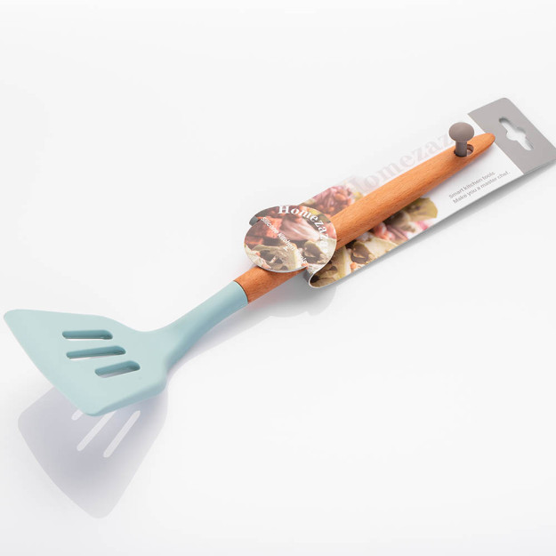 Silikon spatulalar homezaza 45406 yog'och dastasi gipermag45406