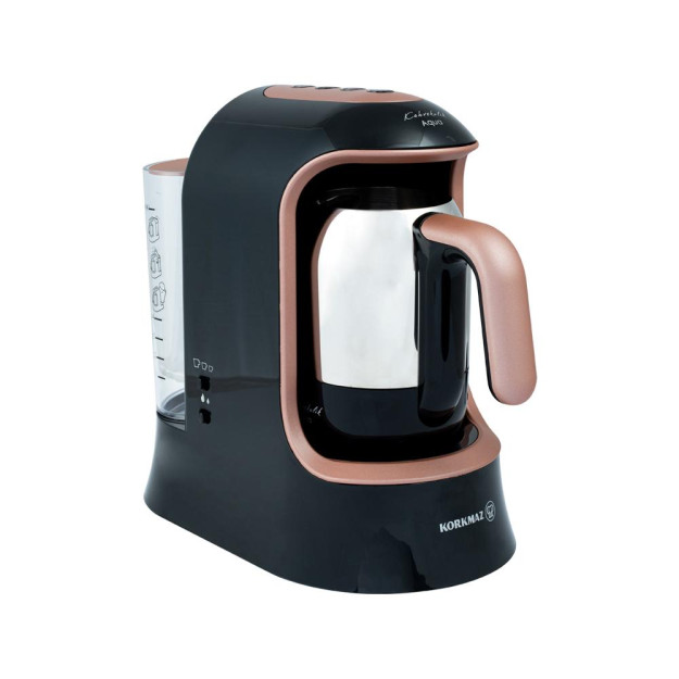 Korkmaz Kahvekolik Aqua qahva qaynatgich qora / Rosegold A862-02 11673 gipermag11673