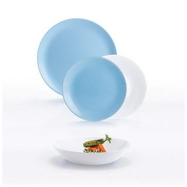 Diwali LIGHT BLUE&BL dasturxon to'plami 18P P5911 17771 gipermag17771