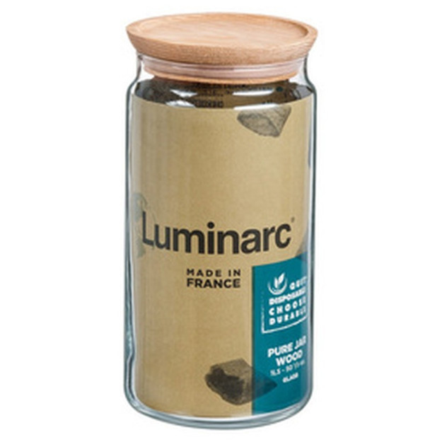 Pure WOOD 1l5+LID p9613 18005 qutisi gipermag18005
