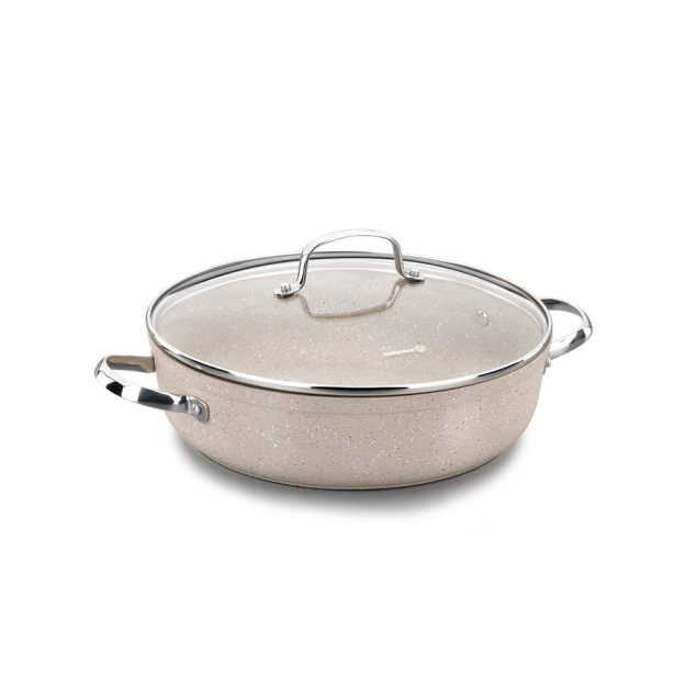 Korkmaz alyuminiy granita 28x7.5cm past Pan / 4.0 l A1264 11453 gipermag11453