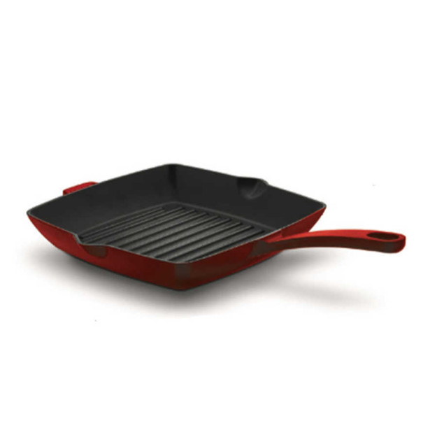 Korkmaz Grill quyma temir Pan, razm: 30x30-Red A2848-1 kasta 11505 gipermag11505