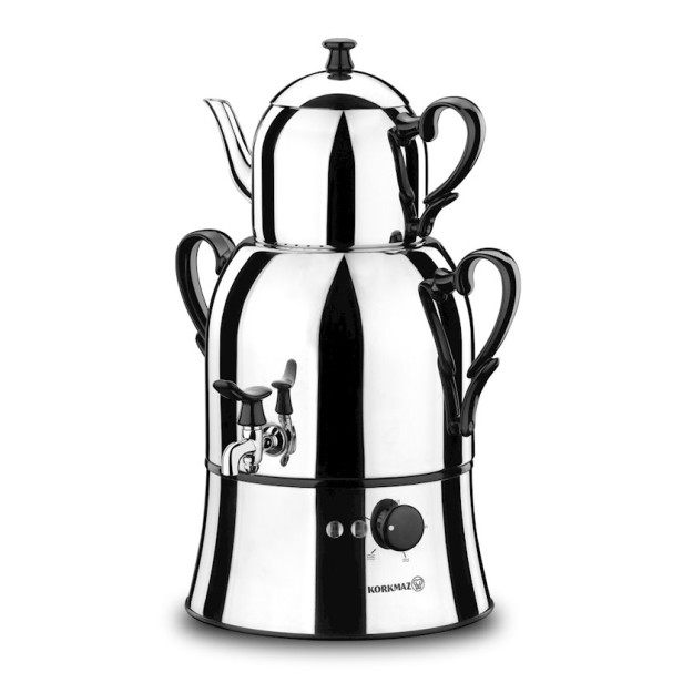 Korkmaz Nosta elektr samovar-qora A338 11679 gipermag11679