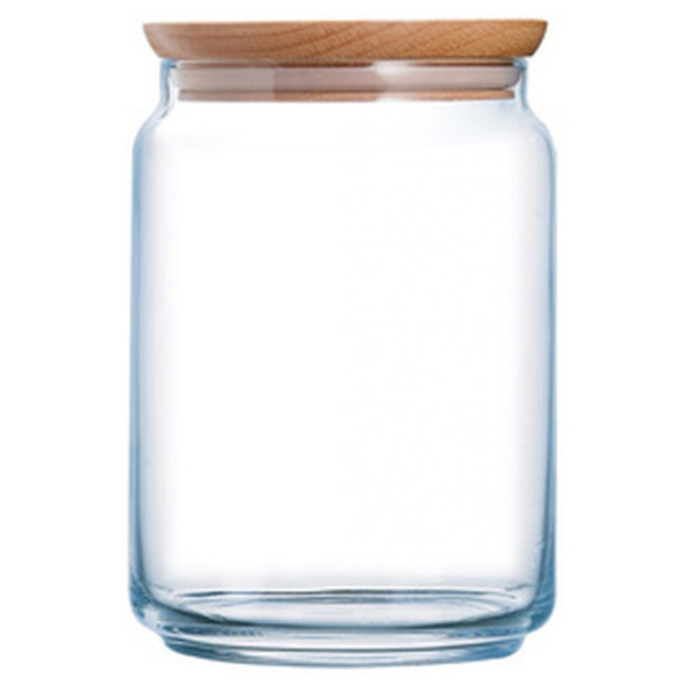 Pure JAR WOOD 2l+LID p9614 17939 gipermag17939
