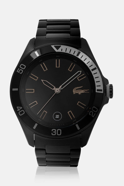 Herrenuhr 2011264 zanglamaydigan po'latdan yasalgan erkaklar soati, ko'mir qora
