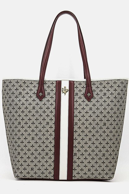 Ayollar uchun katta xarid qilish sumkasi 34V x 44l x 13w sm, kulrang
