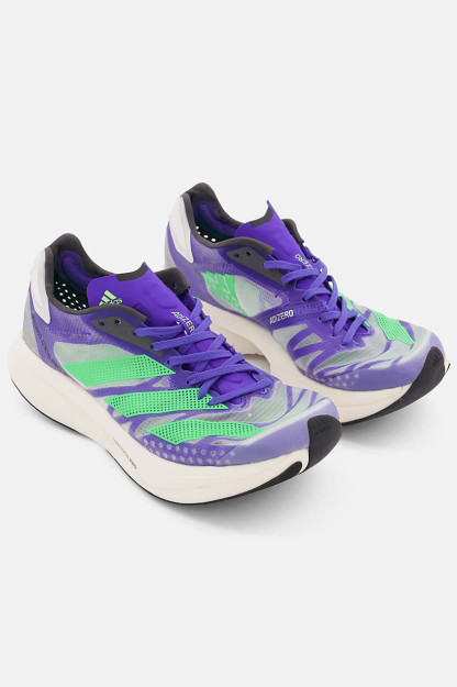 O'g'il bolalar uchun Adizero Adios Pro 2 dantelli krossovkalar, ko'k kombinatsiyalangan