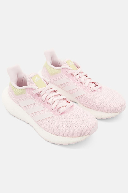 Pure Boost Jet ayollar uchun dantelli sport poyabzali, pushti / oq