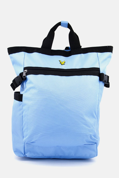 Brend logotipi bo'lgan erkaklar ryukzaklari, 43v x 26.5 L x 17w sm, ko'k