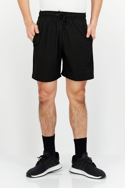 Fit Training Short erkaklar sport kiyimlari, qora