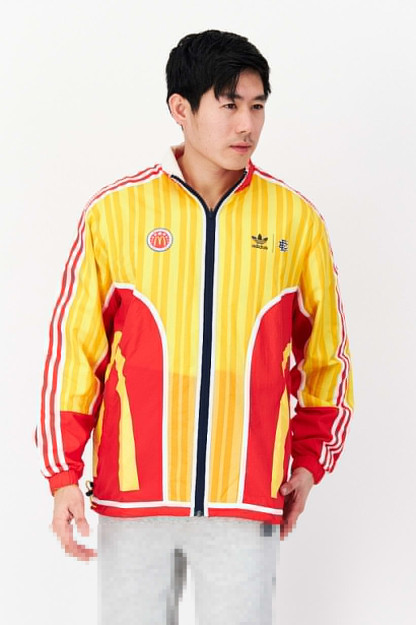 Мужская спортивная куртка Fit Outdoor Reversible Track Jacket, желтый/Красный