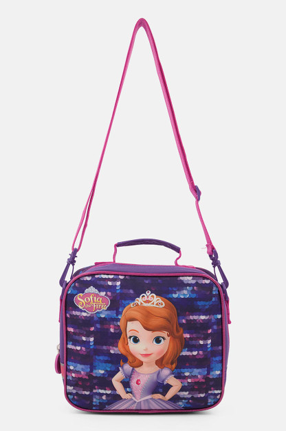 Ланч-бокс Kids Girl Sofia The First, 20H x 23L x 8 W см, Фиолетовый Комбинированный