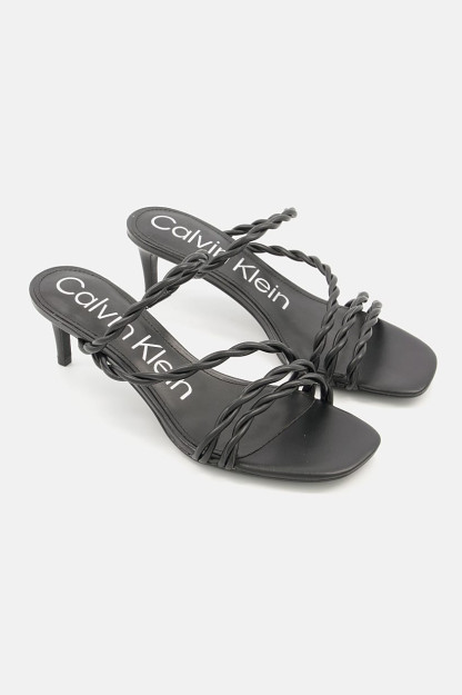 Женские босоножки Ileyia Twisted Slingback среднего размера, черные
