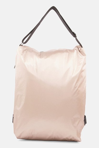Ayollar uchun bitta rangli ryukzak 48V x 43L X 17w sm, Atirgul oltin / bronza