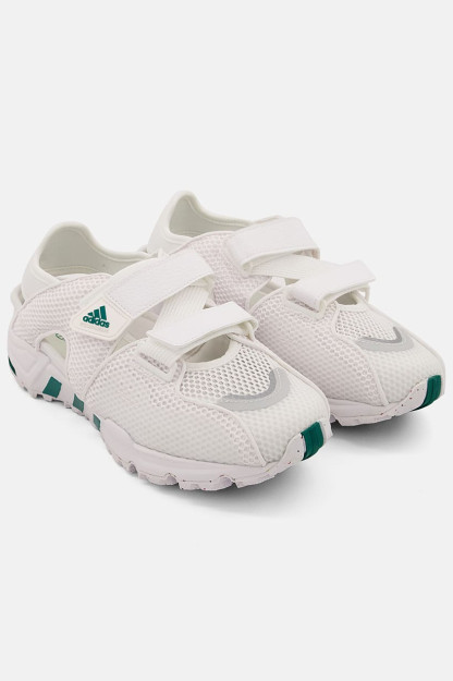 Eqt93 Velcro erkaklar uchun mashq etiklari, oq / yashil