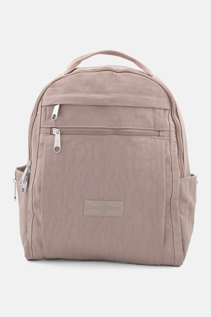 Jessie brendi logotipi bilan ayollar ryukzaki, 38v x 30l x 12W sm, kulrang