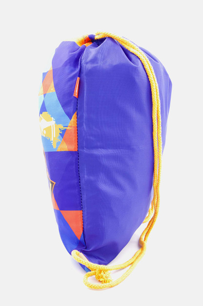 Brend logotipi tushirilgan ayollar uchun elkama-sumka, 31 L x 24 H x 5 W sm, pushti / ko'k