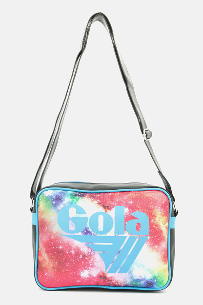 Brend logotipi tushirilgan ayollar uchun elkama-sumka, 30 L x 23 H x 5W sm, ko'k