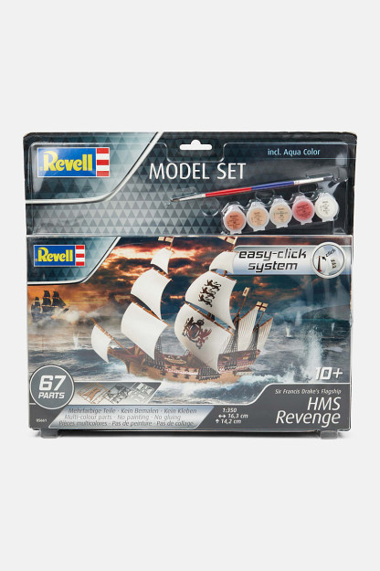 Kids boy Revenge Easy-Click plastik modeli uchun rangli qismlar to'plami, oq / kulrang
