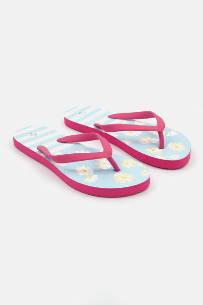 Qizlar uchun chaqaloq slip-on shippaklari pushti / och ko'k