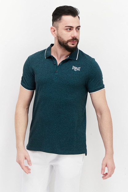 Fit Outdoor erkaklar uchun sport Polo ko'ylak, yashil