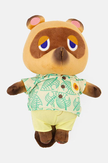 Мягкие игрушки Animal Crossing Tom Nook, 25 см, Комбинированный коричневый/зеленый