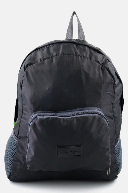 Uniseks buklanadigan xalta, 34 L x 36 H x 14 W sm, qora