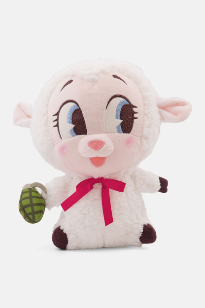 Yovuz Valentin Qo'zisi plyus o'yinchoq, oq