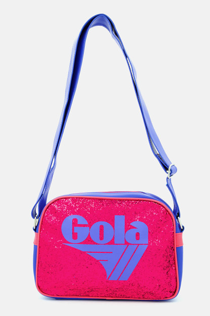 Ayollar uchun metall elkama-sumka, 30 L x 23 H x 5 W sm, pushti