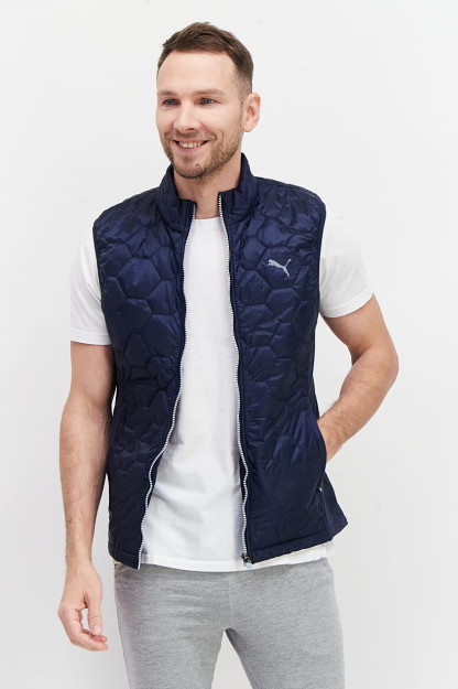 Erkaklar uchun sport kiyimlari, cloudspun Outdoor formaga mos yelek, to'q ko'k