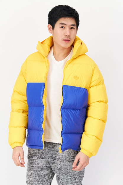 Fit Outdoor erkaklar uchun pastki ko'ylagi, sariq / ko'k